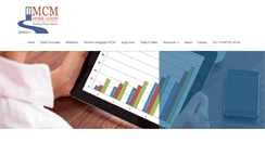 Desktop Screenshot of mcmfinancialservices.com